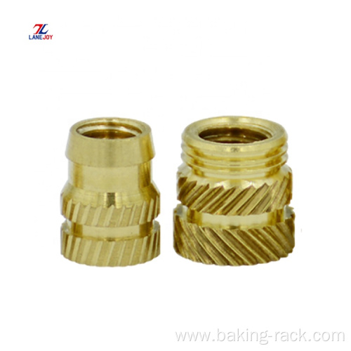 customized size brass melt insert threaded nut